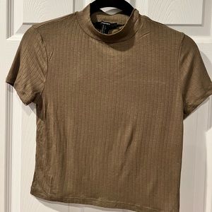 Oliver mock neck crop top